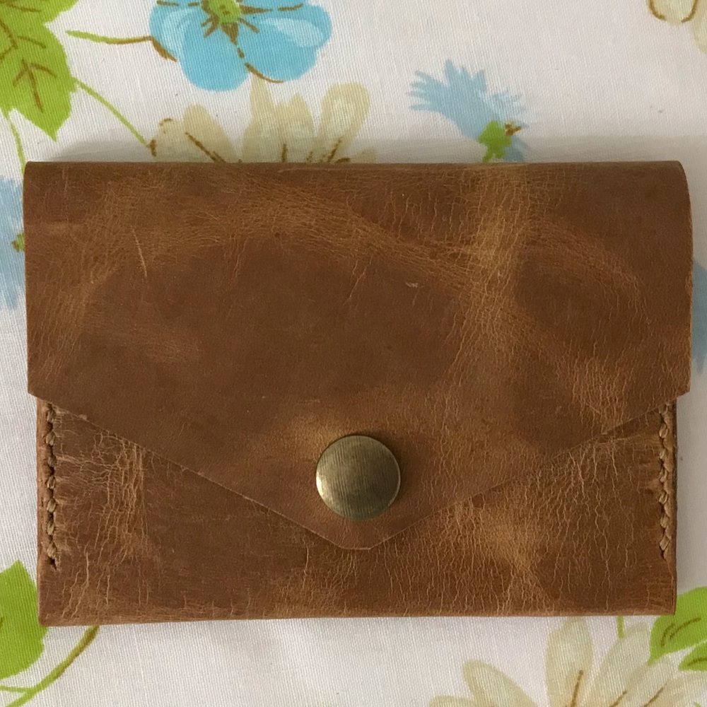 Hand Crafted Brown Leather Wallet
